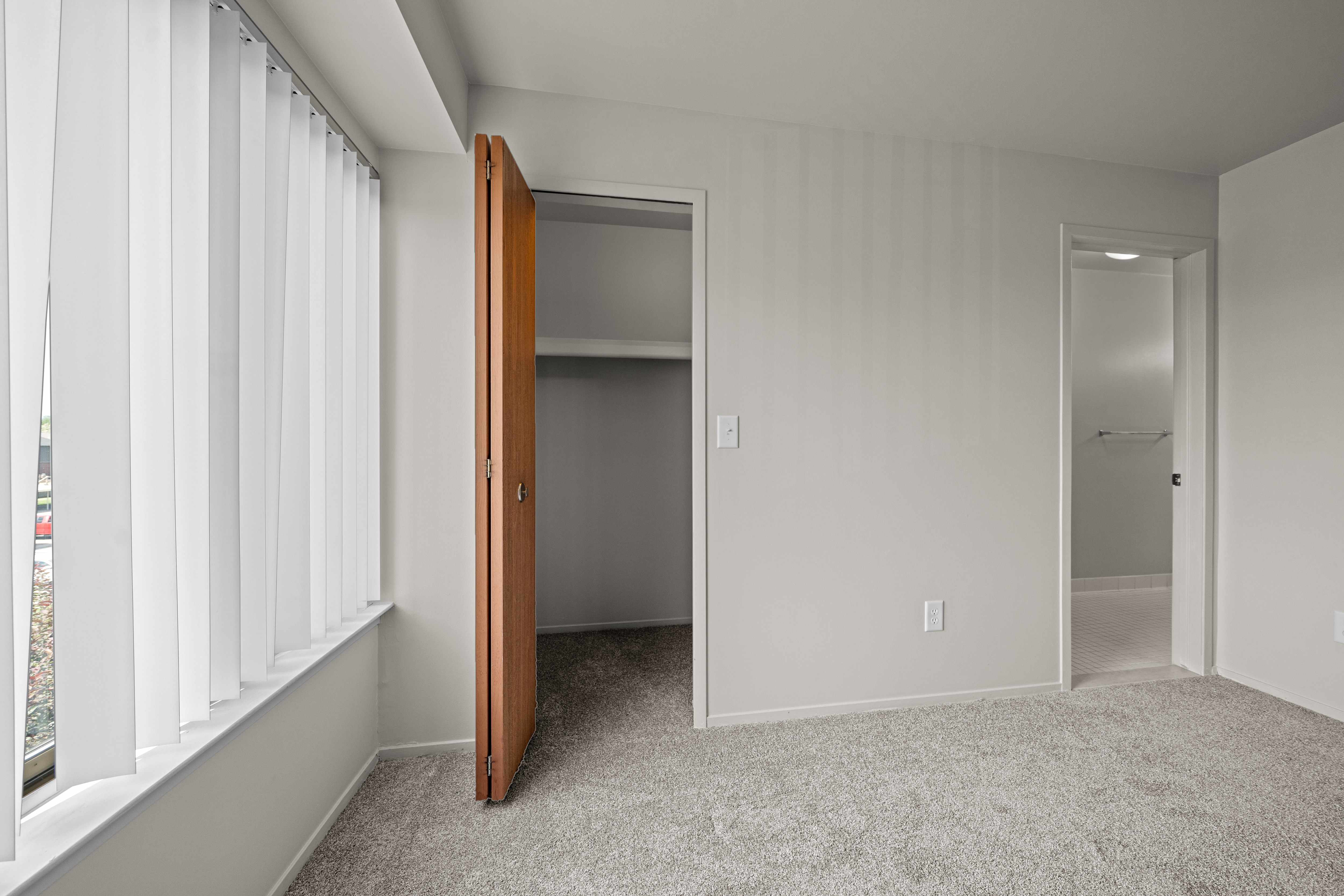 Ample storage space at Prentiss Pointe Apartments in Harrison Township, MI