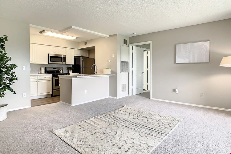 Sink into the option of plush carpeting in your open-plan living space, chosing a space where comfort and joy reign supreme.