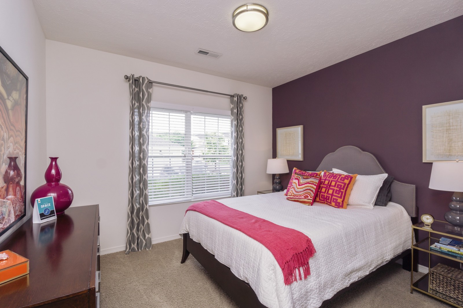 Designer accent wall program at The Residence at Barrington in Aurora, OH