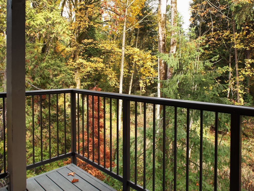 Phase I Townhome balcony