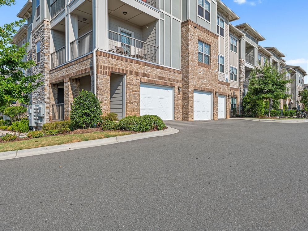 Attached private garages