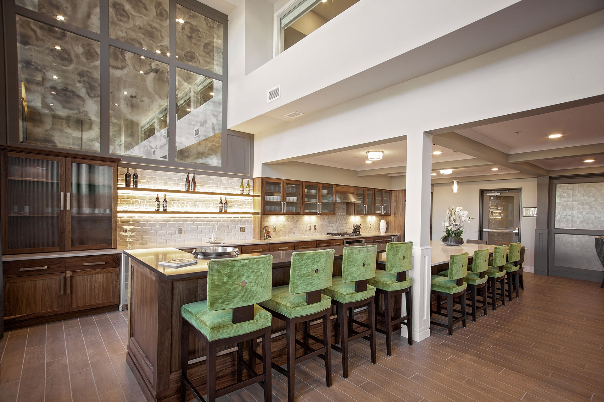 Demonstration kitchen