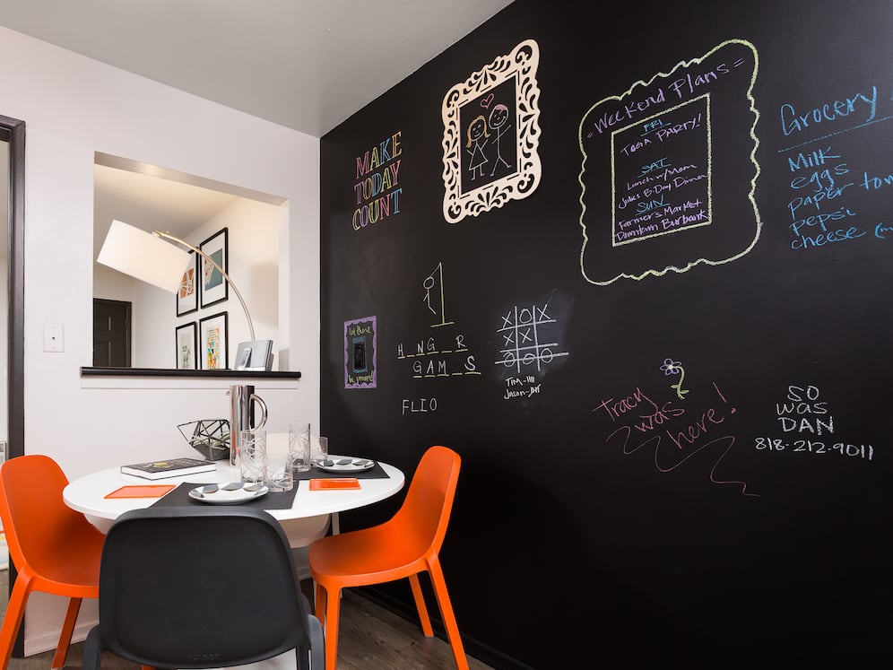 Classic Package II dining room with hard surface flooring (select homes)