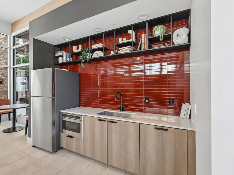 Resident Lounge with kitchenette