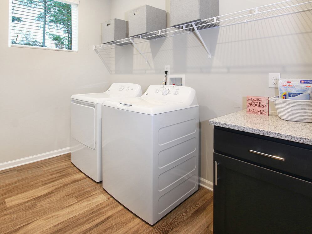 In-unit washer and dryer