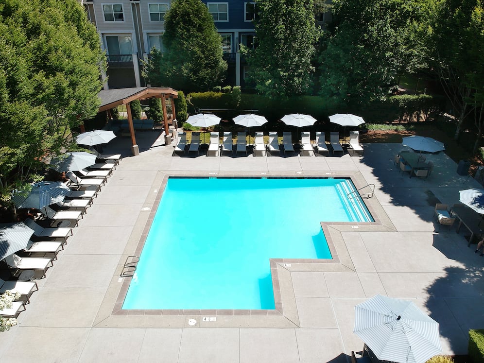 Swimming pool and sundeck