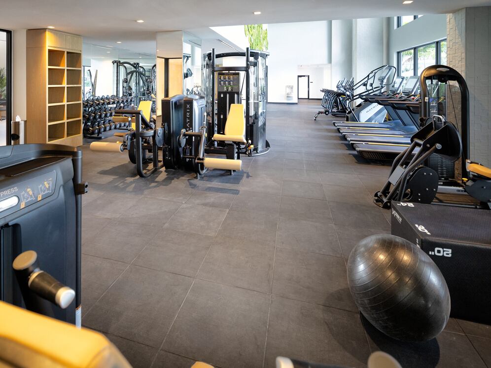 State-of-the-art fitness center