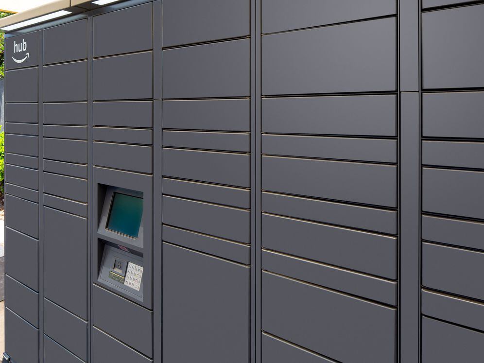 Amazon package lockers