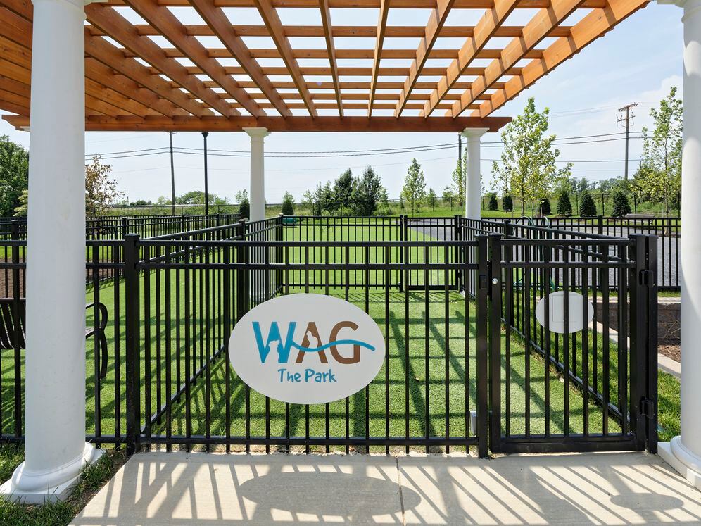 WAG pet park entrance