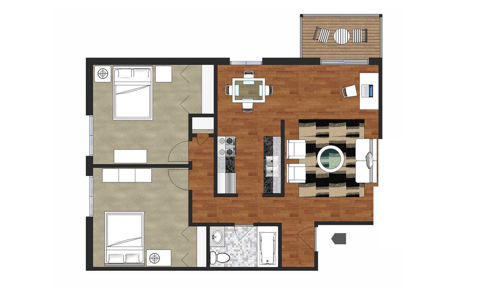 Two Bedroom