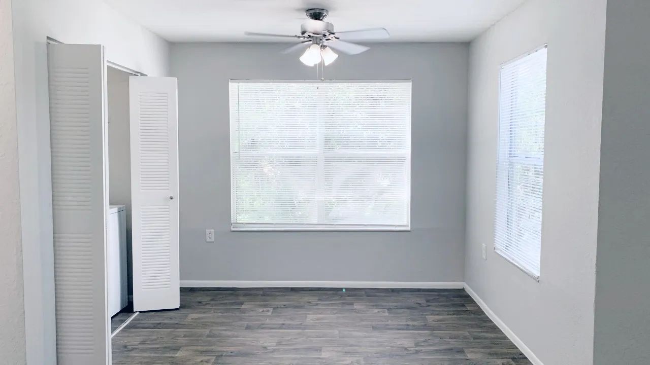 Enjoy a separate dining space for intimate meals.