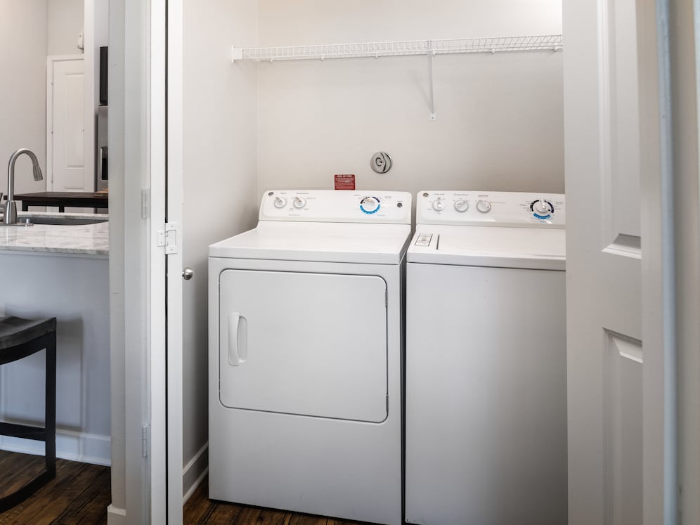 In-home washer and dryer