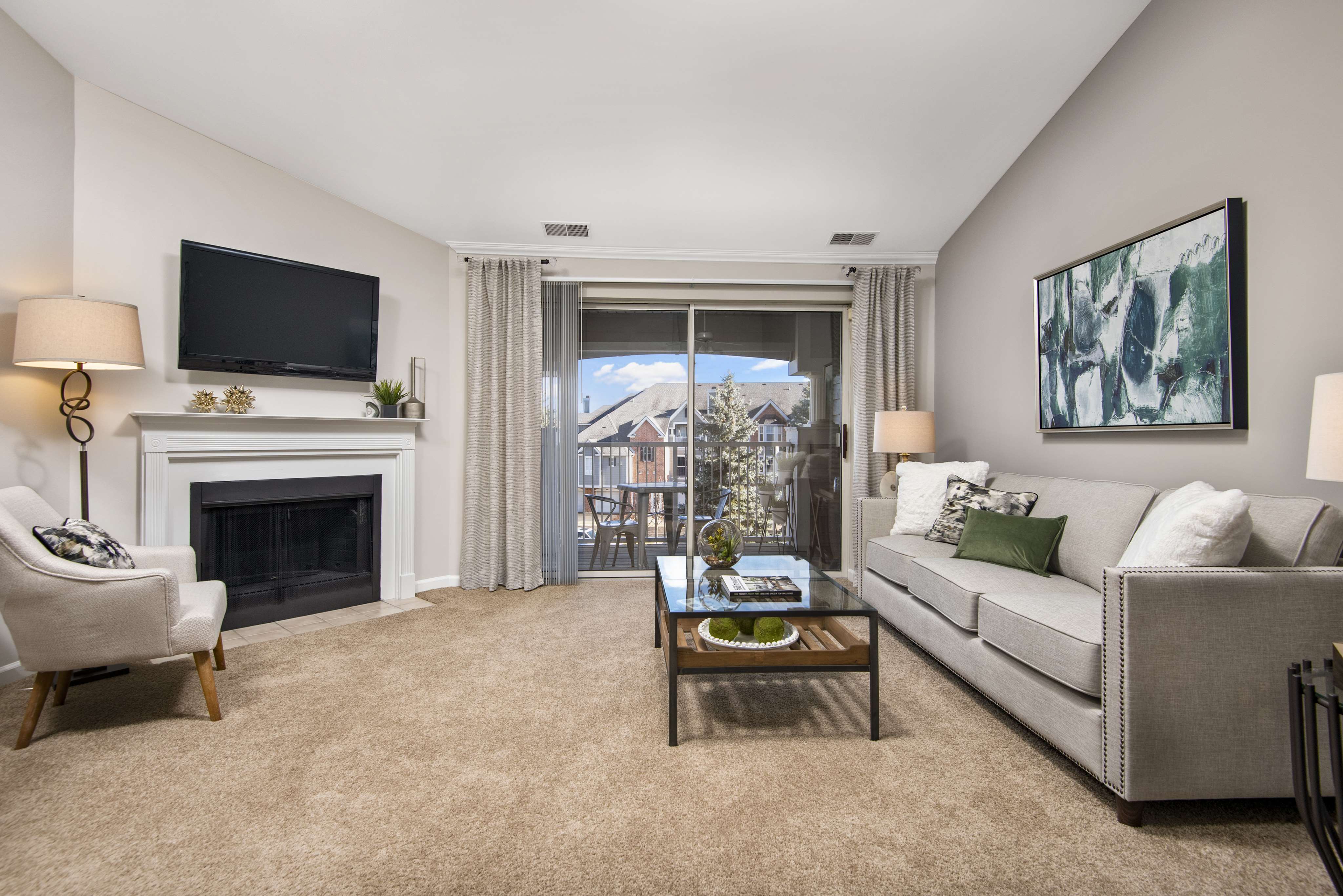 Fireplaces Available in select units