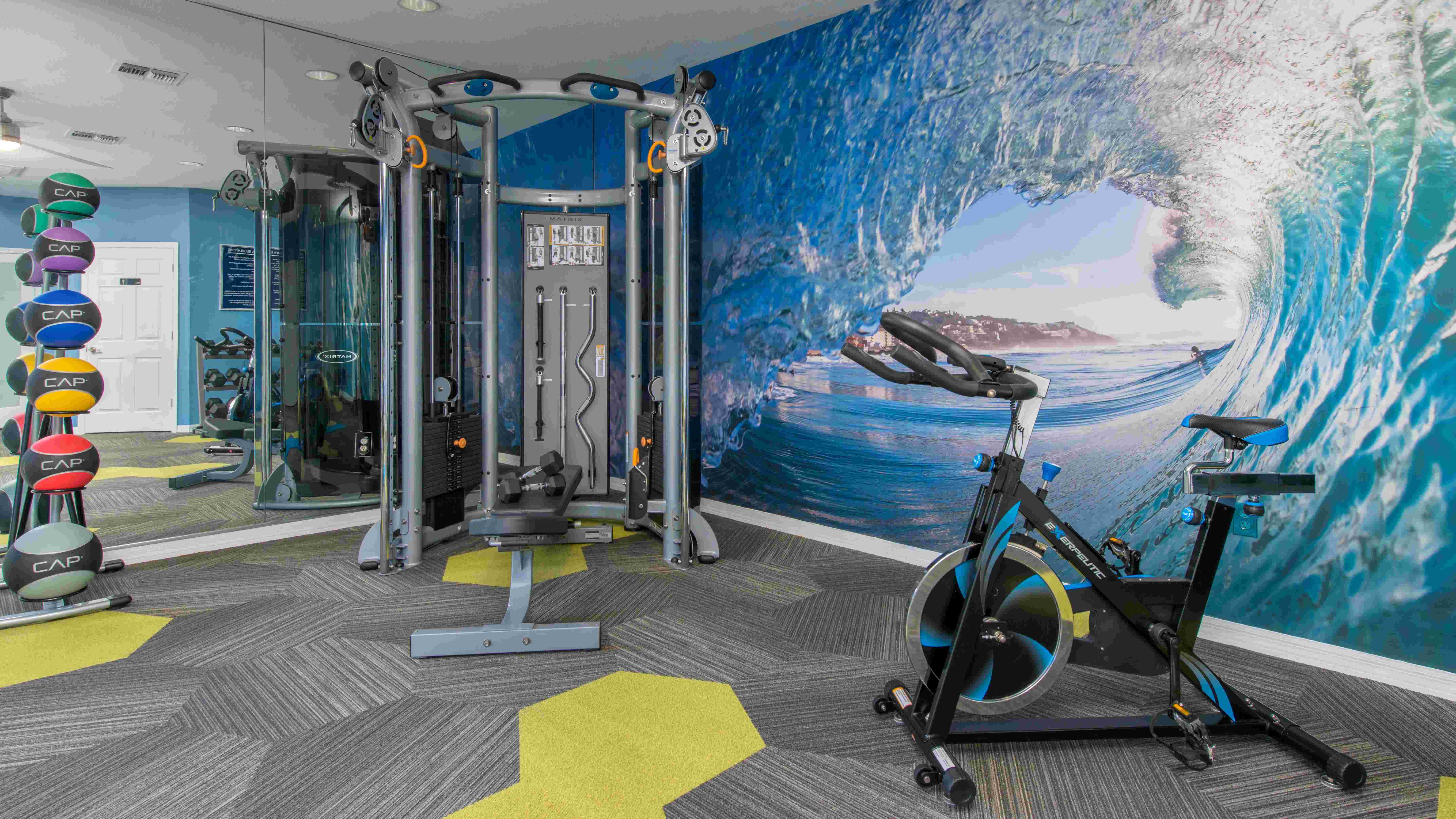 Experience better health and strength in our on-site fitness center feature both cardio and weight training equipment to support your active lifestyle.