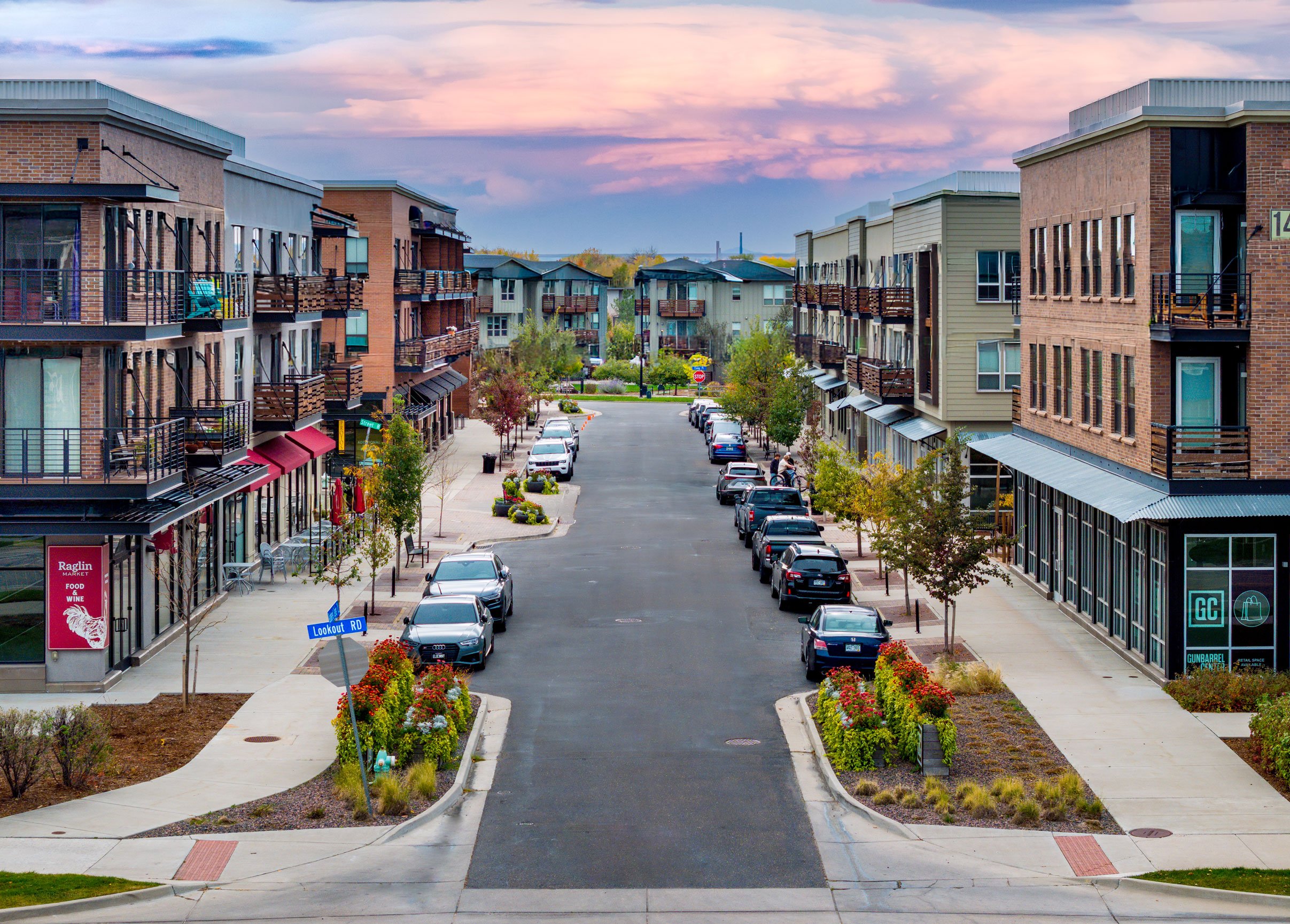 Gunbarrel's Main Street