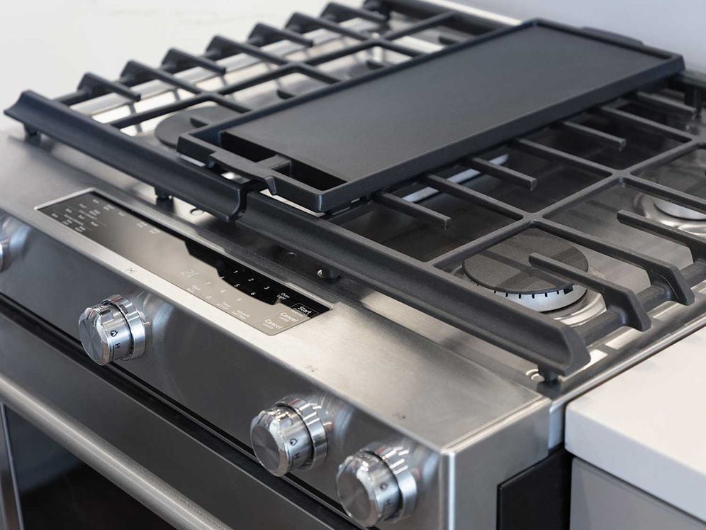 Signature Collection kitchen with upgraded stainless steel appliances