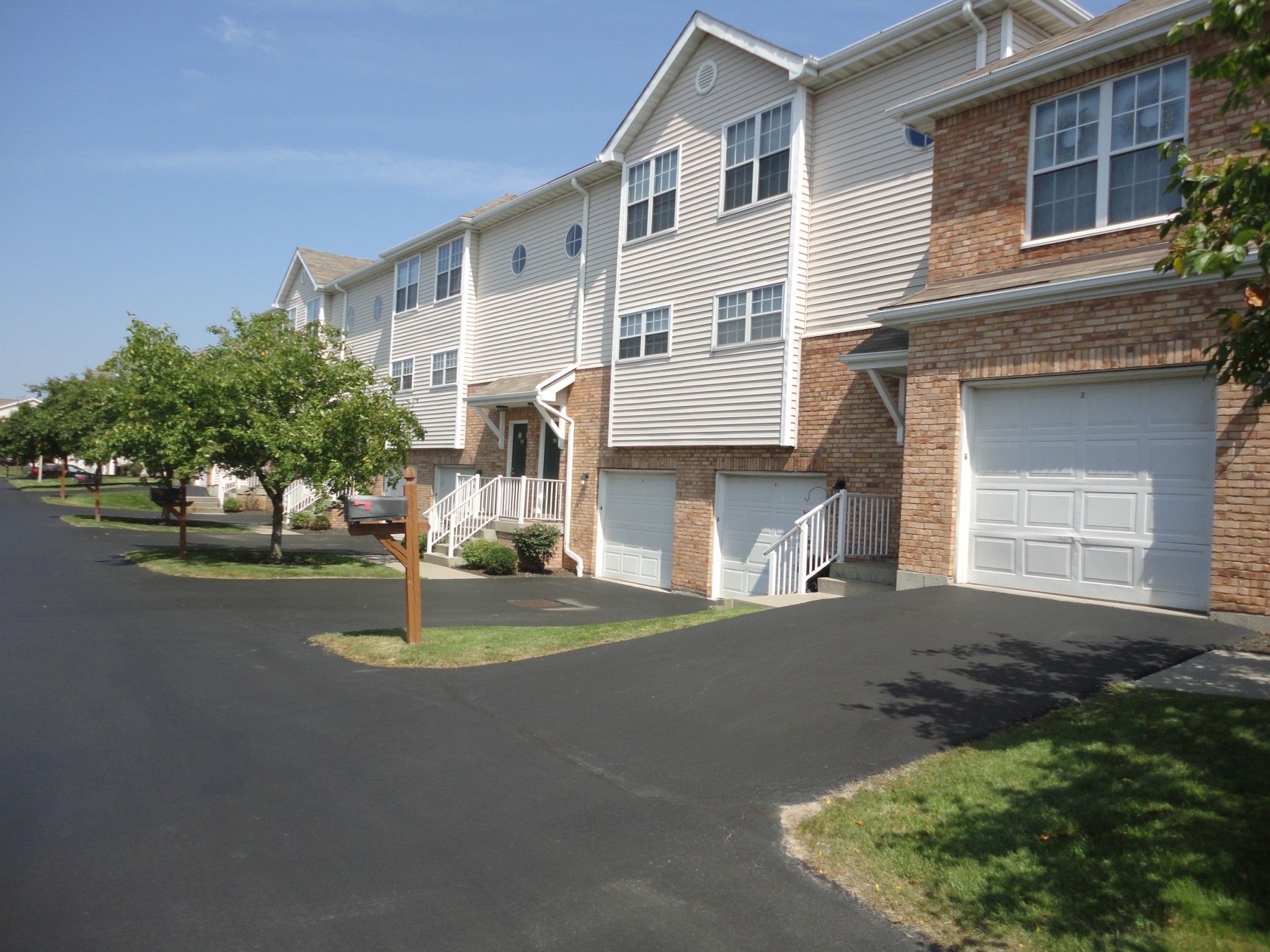 Townhomes have an Attached Garage