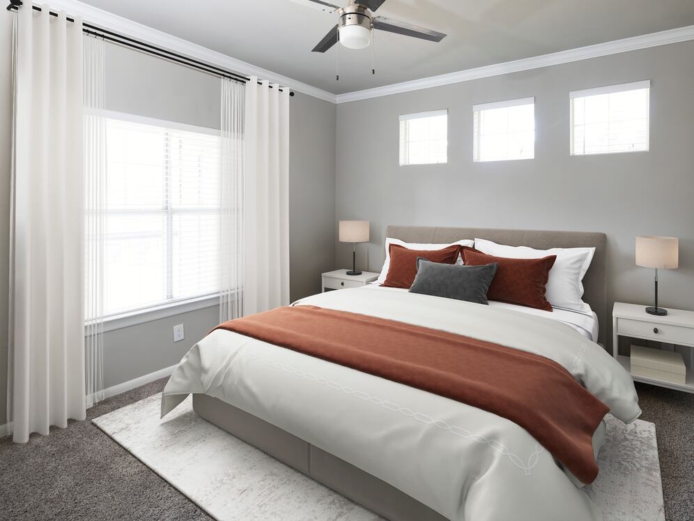 Classic Package II bedroom with carpet