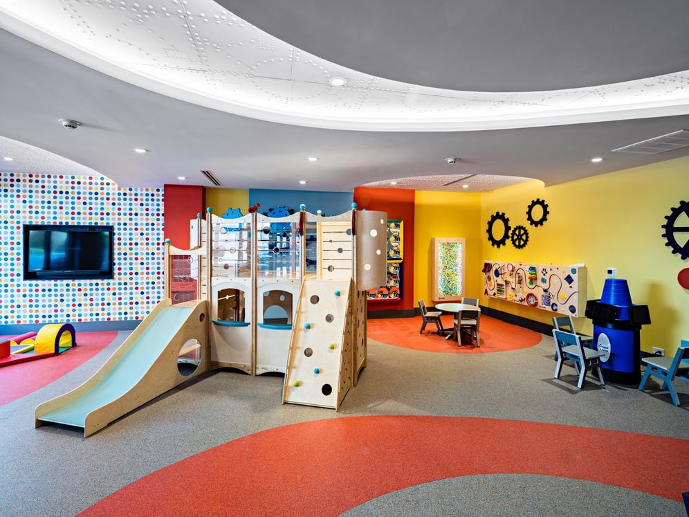 Russell Building Brand New Playroom