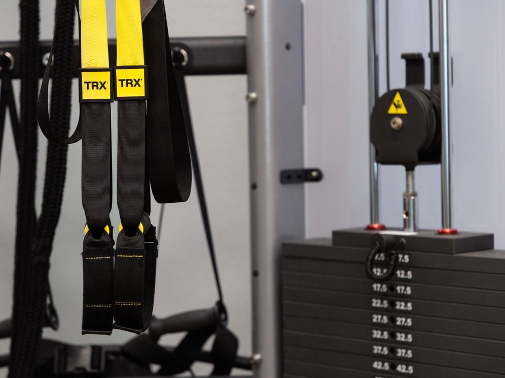 State-of-the-art fitness center with TRX equipment
