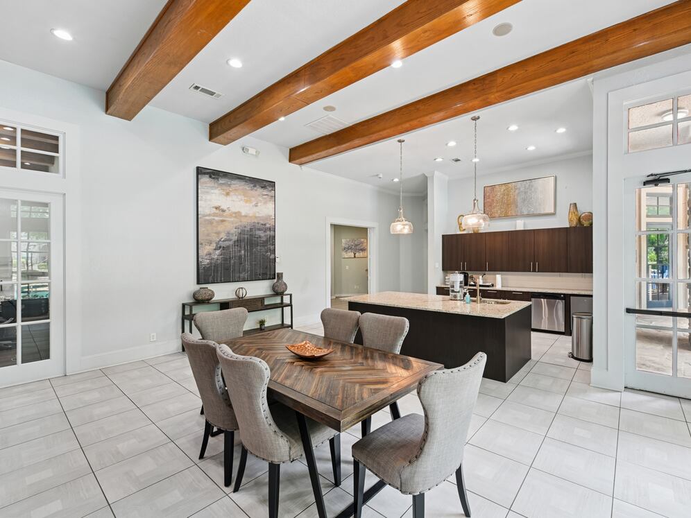 Resident lounge with kitchenette