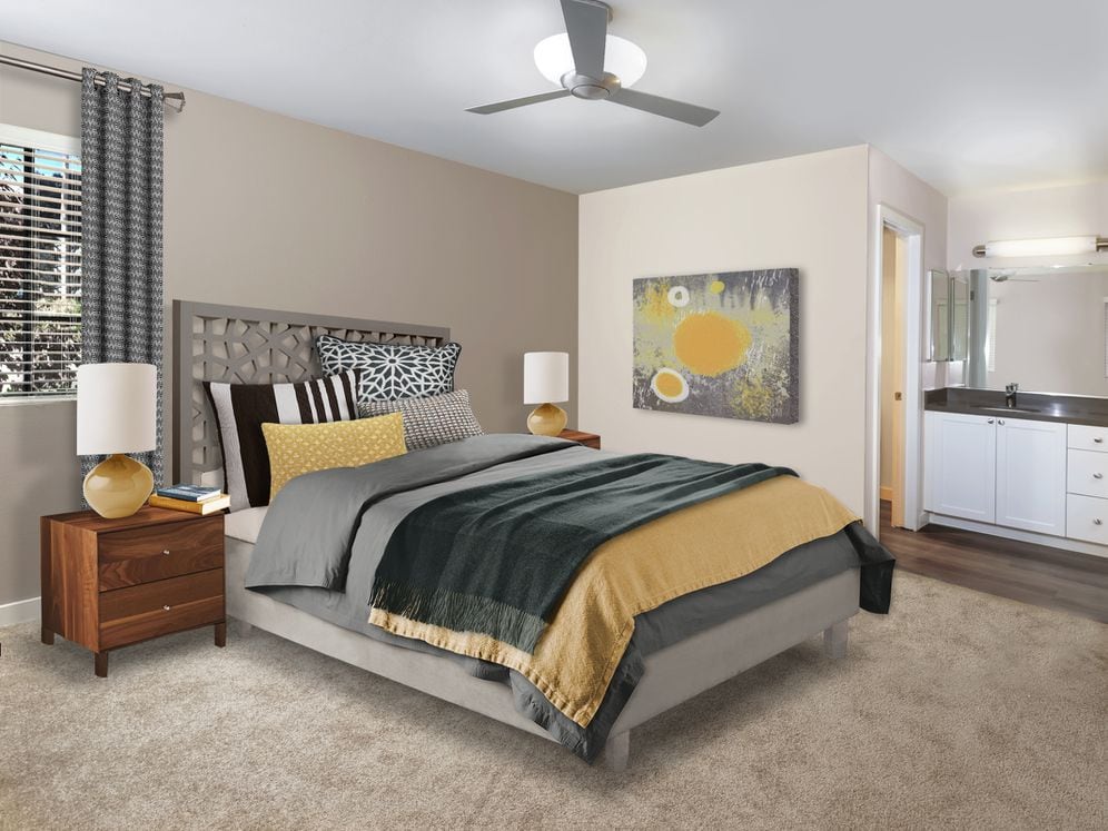 Spacious Bedrooms With Updated Baths