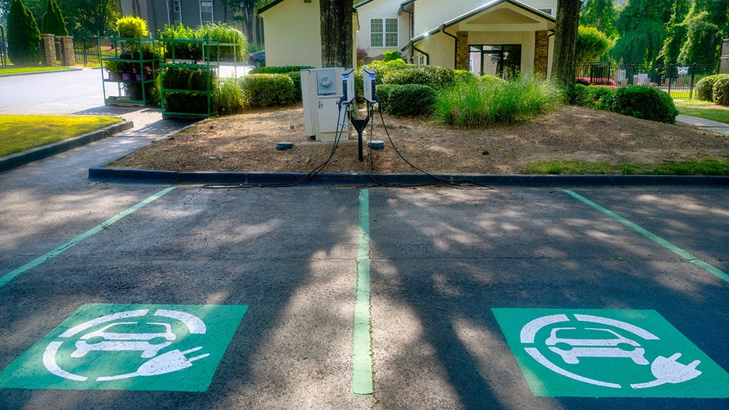 Community EV charging stations
