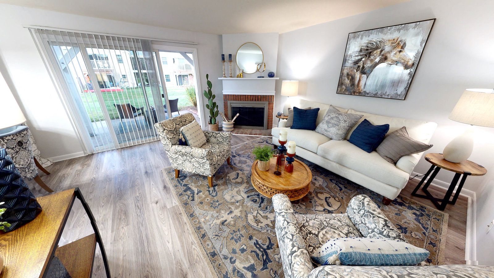 Model Apartment Living Room