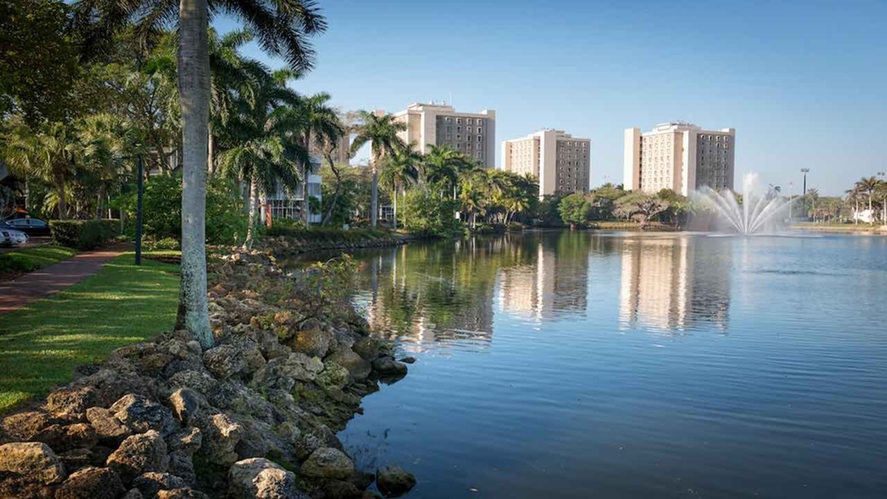 Close to the University of Miami's campus!