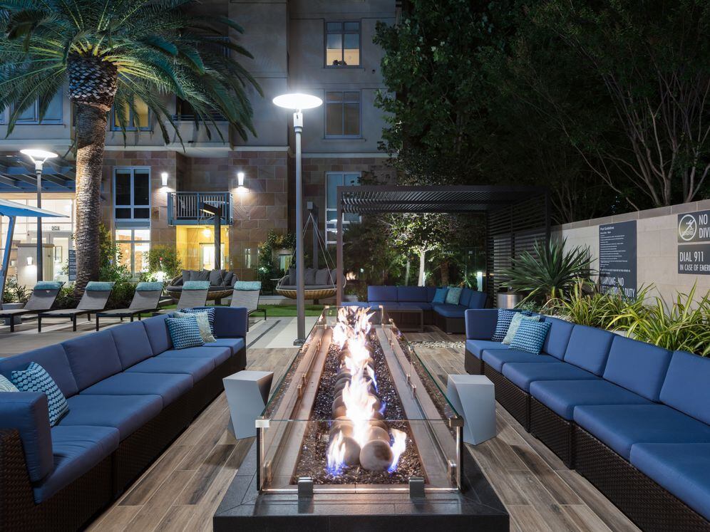 Outdoor Fire Pit with Lounge Seating