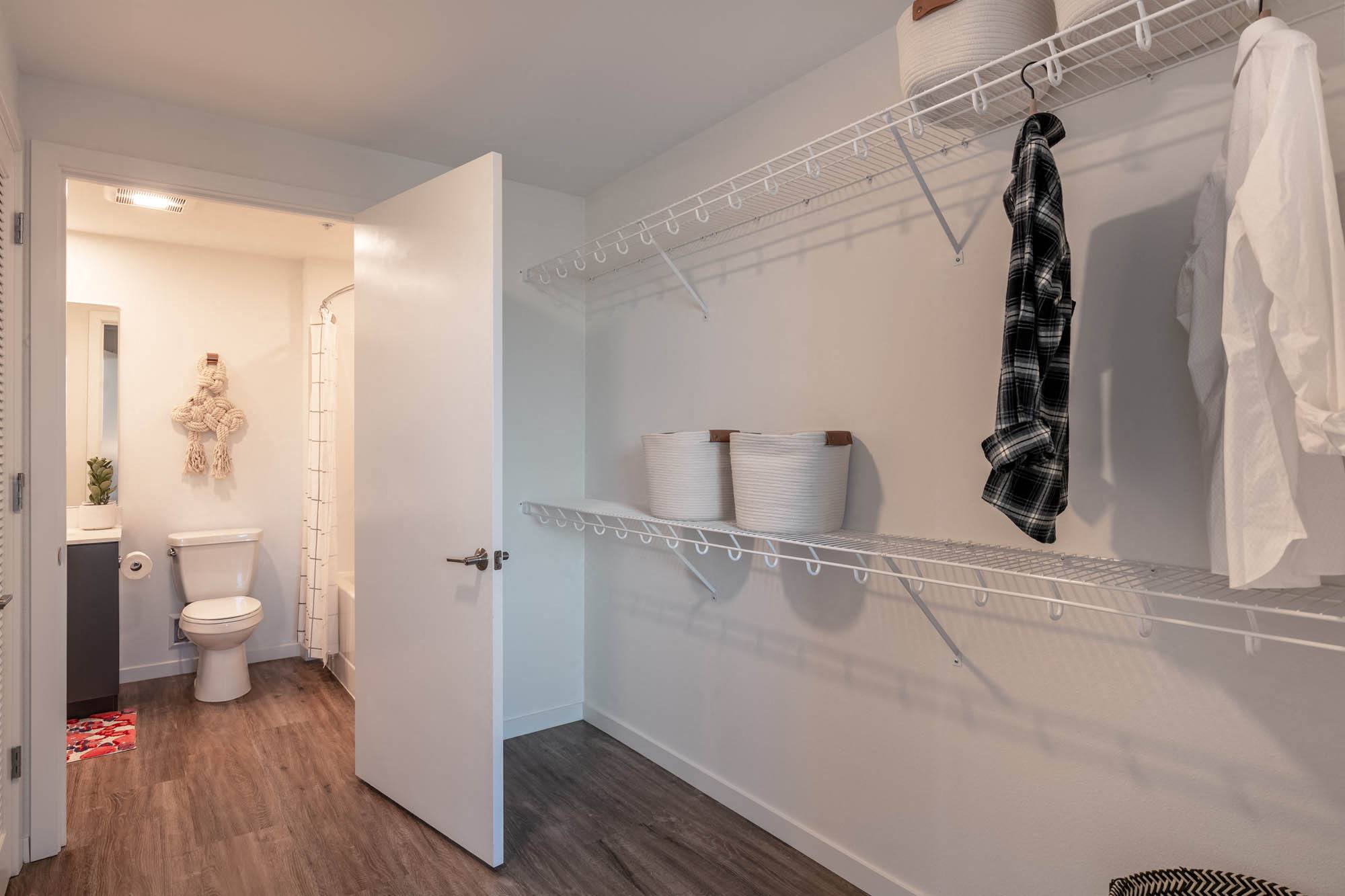 Large Walk-In Closets