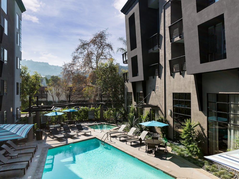 Swimming pool and sundeck