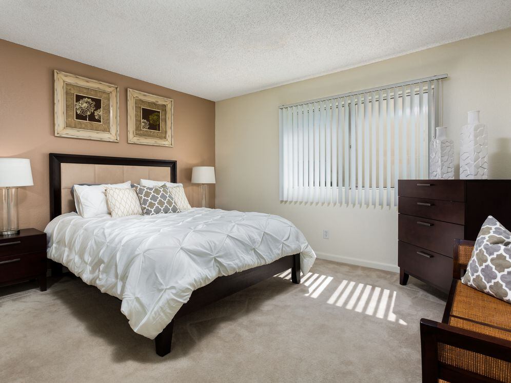 Two Bedroom Apartment Master Bedroom