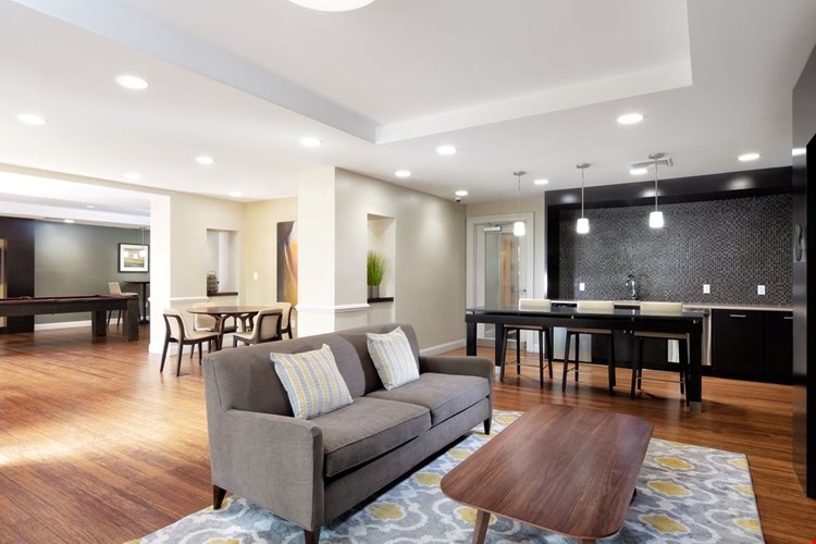 Lounge with kitchenette