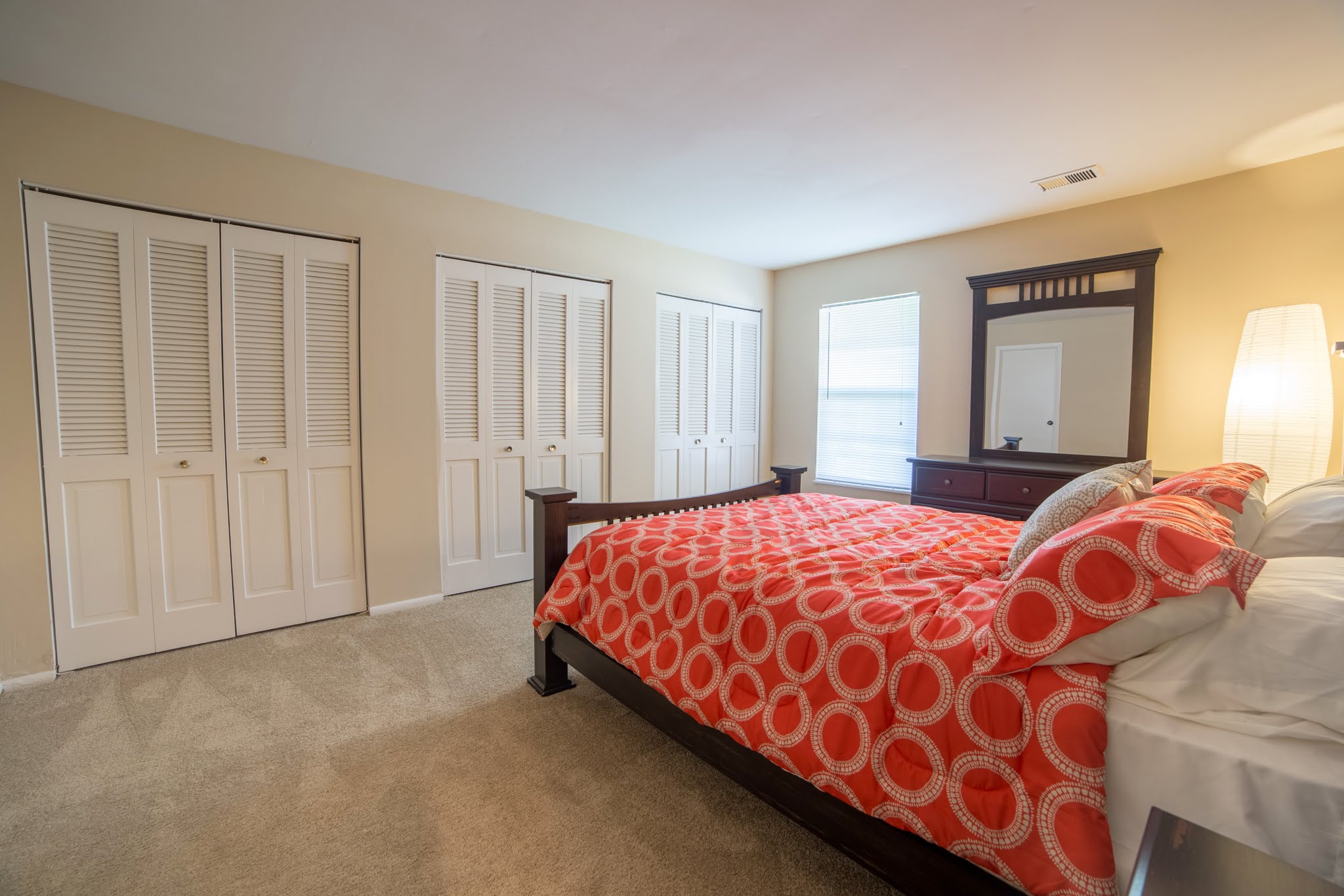 Master Bedroom in 2 Bed- 2 Bath Apartment