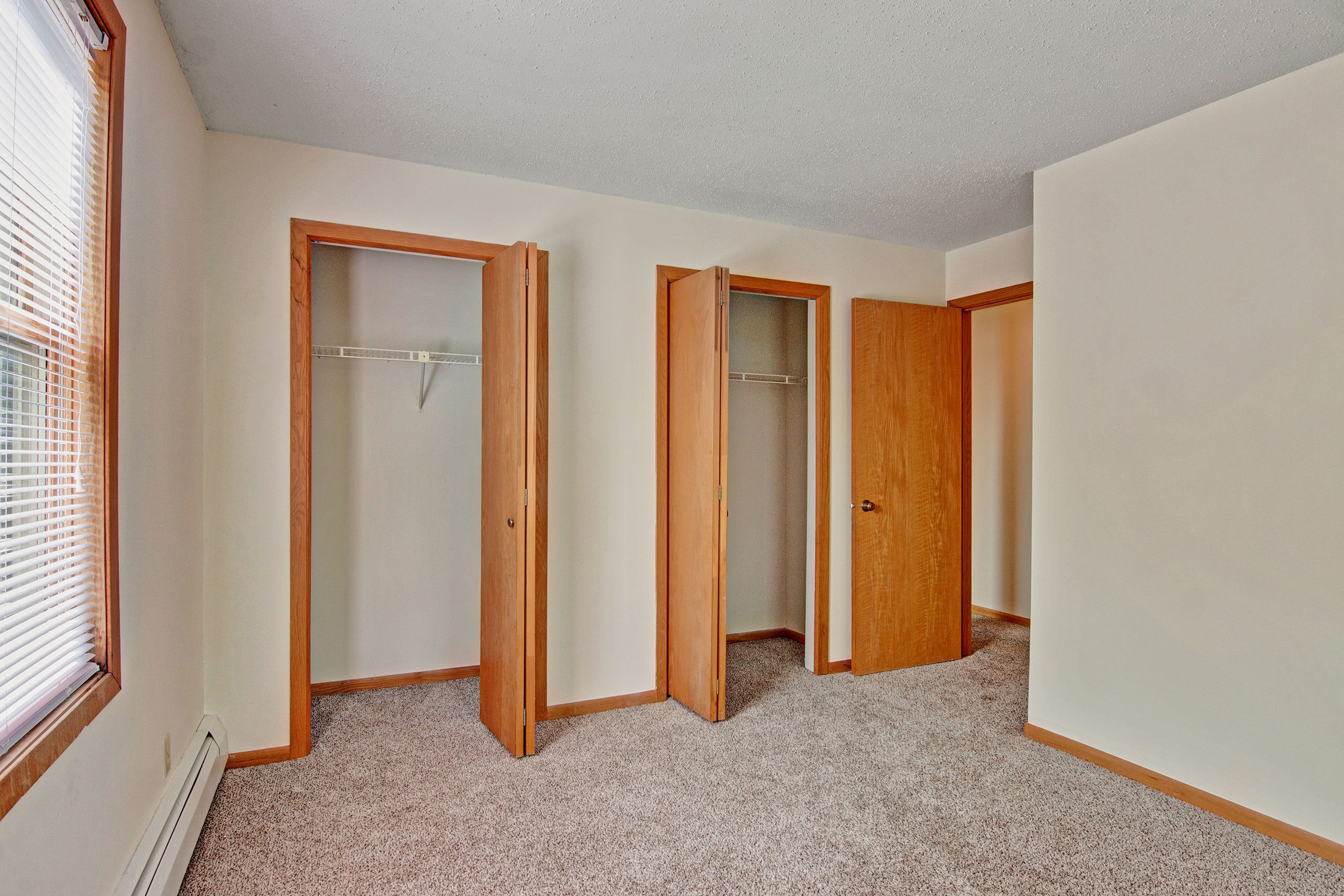 Plymouth Square Bedroom with Closets