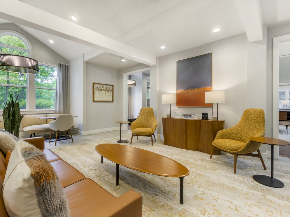 Resident lounge with seating