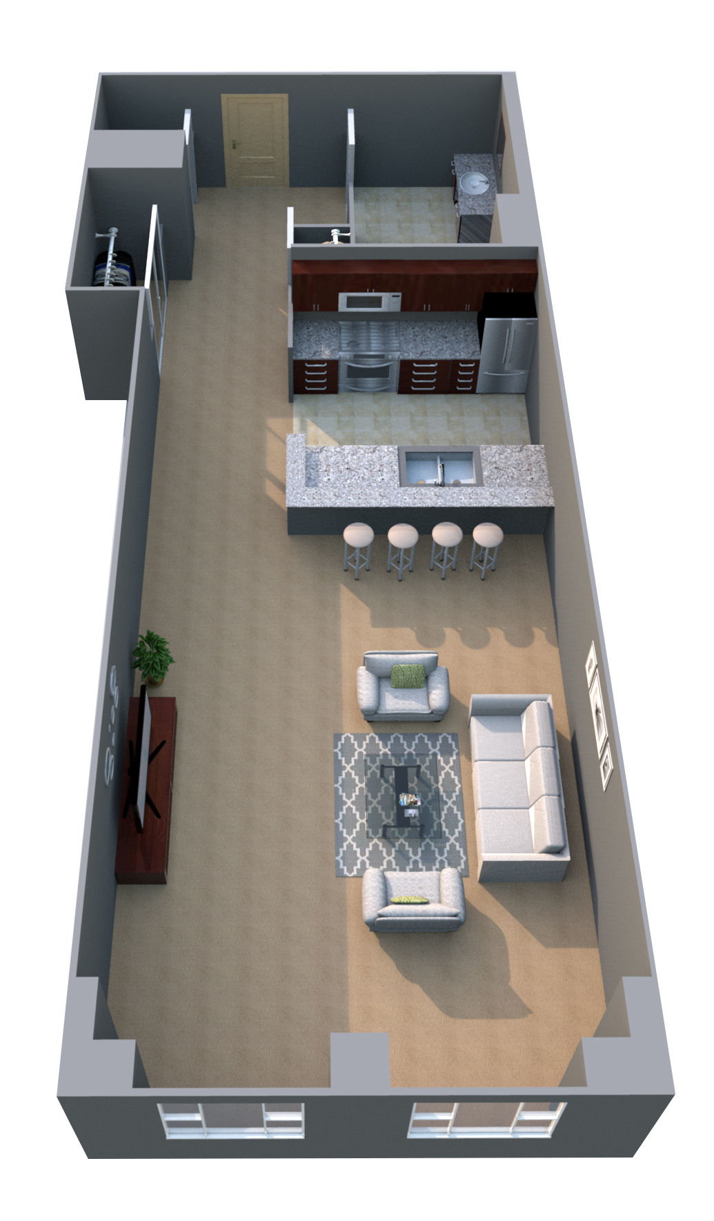 The Apartments at Charles Plaza Image 2