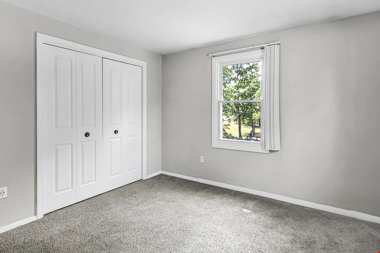 Discover abundant storage in our substantial bedroom closets, perfect for college life and staying organized.