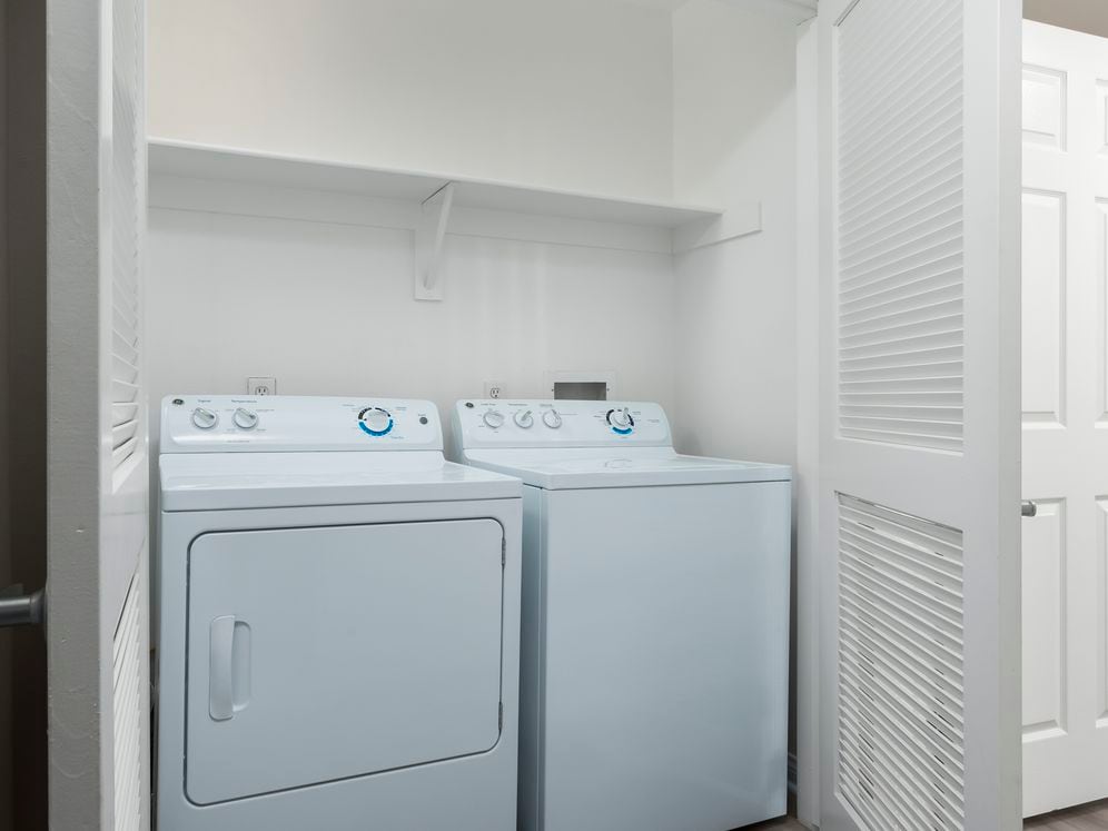 In unit Washers and Dryers