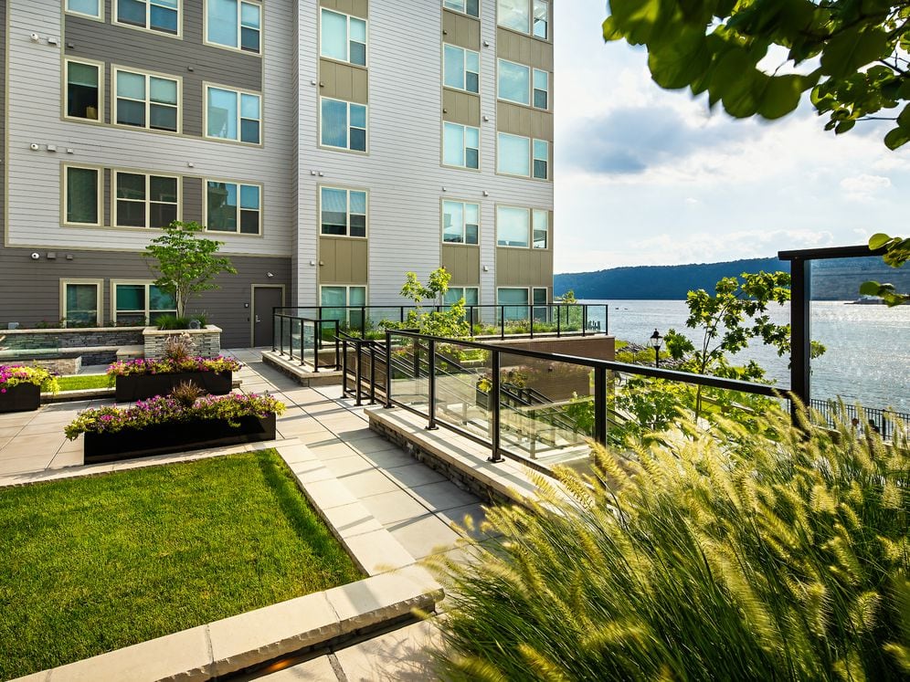 Building Exterior and Riverwalk