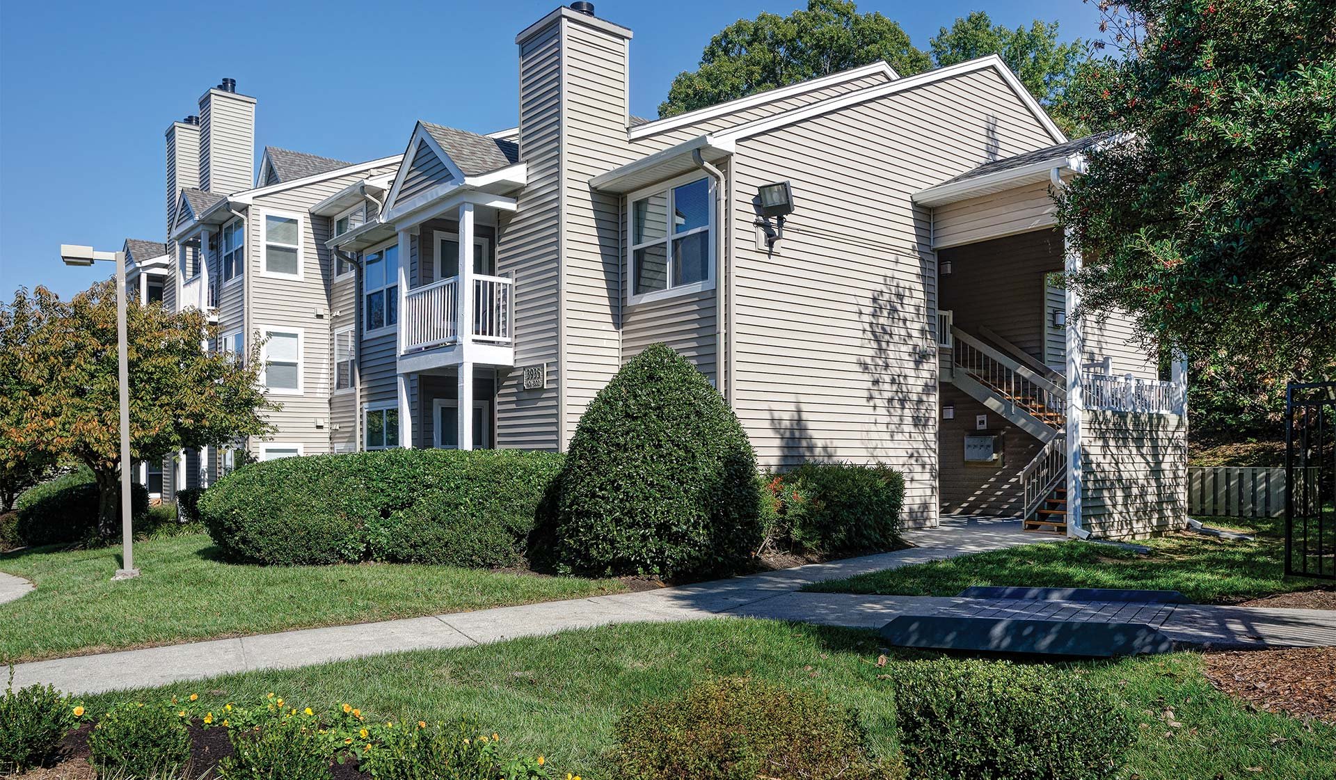 Walkways throughout the community