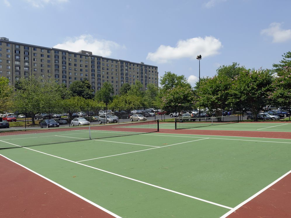 Tennis courts