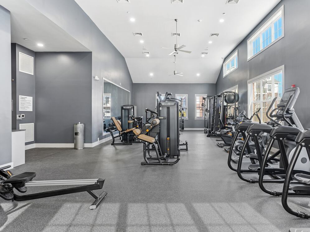State-of-the-art fitness center