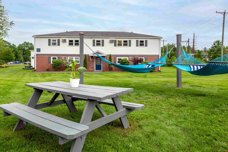 Take a break between studies to soak up the sun and relax in our hammock garden at Aspen Chase. This peaceful oasis is the perfect place to escape the hustle and bustle of campus life.