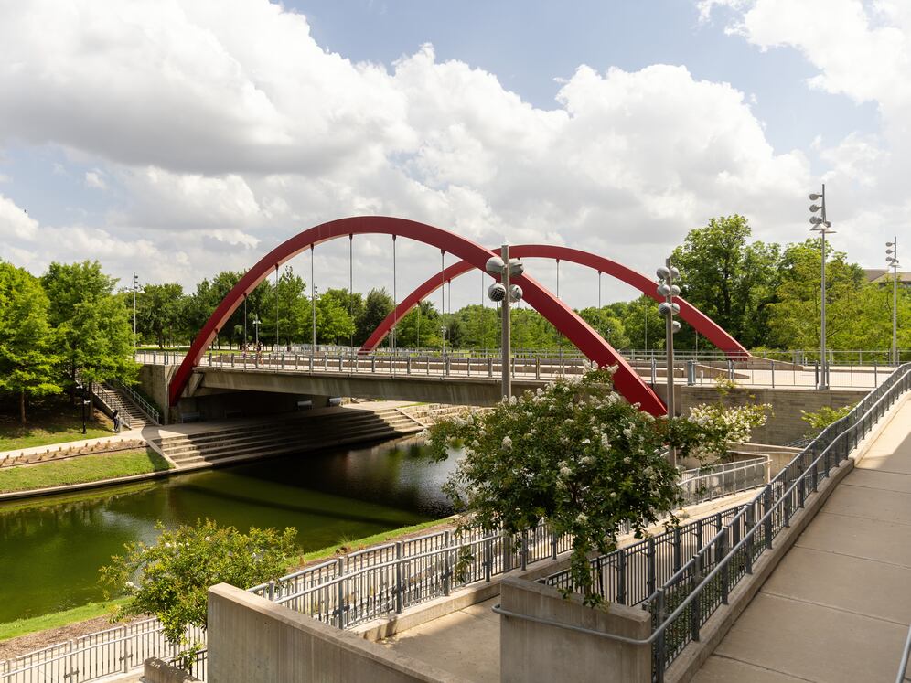 Located near the Vitruvian Park Trail