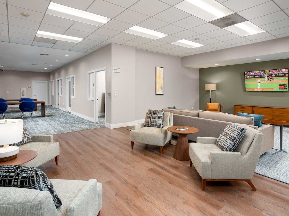 Coworking spaces and conference rooms