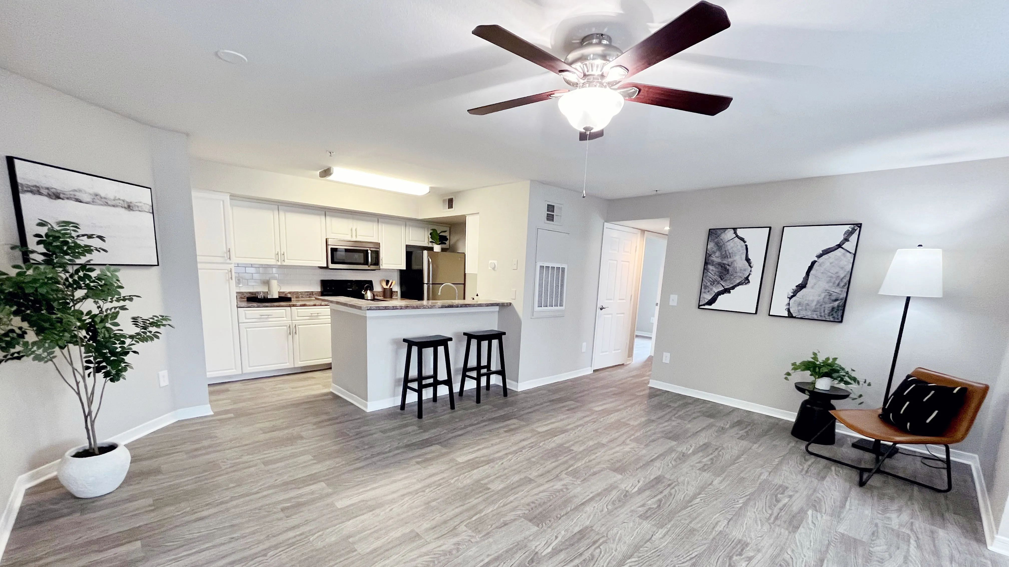 Enjoy open-concept living at its best with our spacious floor plan layouts. 