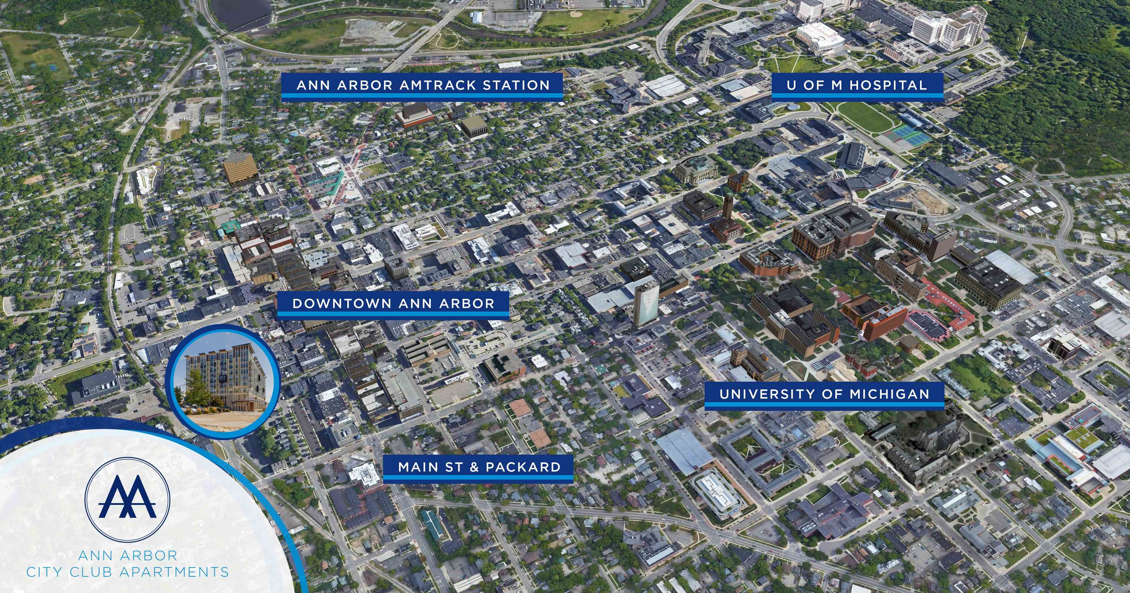 Ann Arbor City Club Apartments Image 2