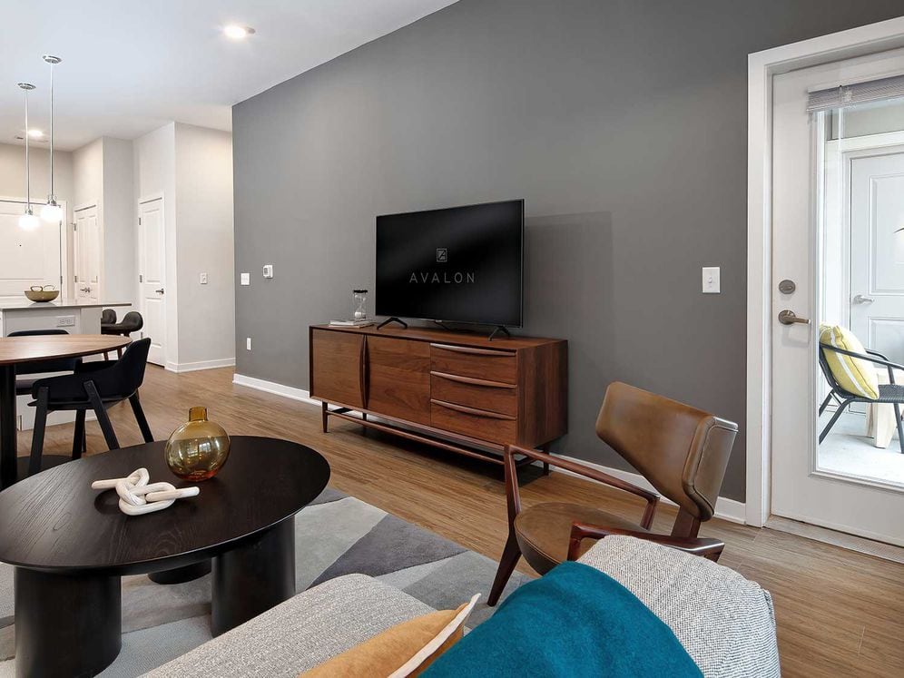 Classic Scheme living area and balcony